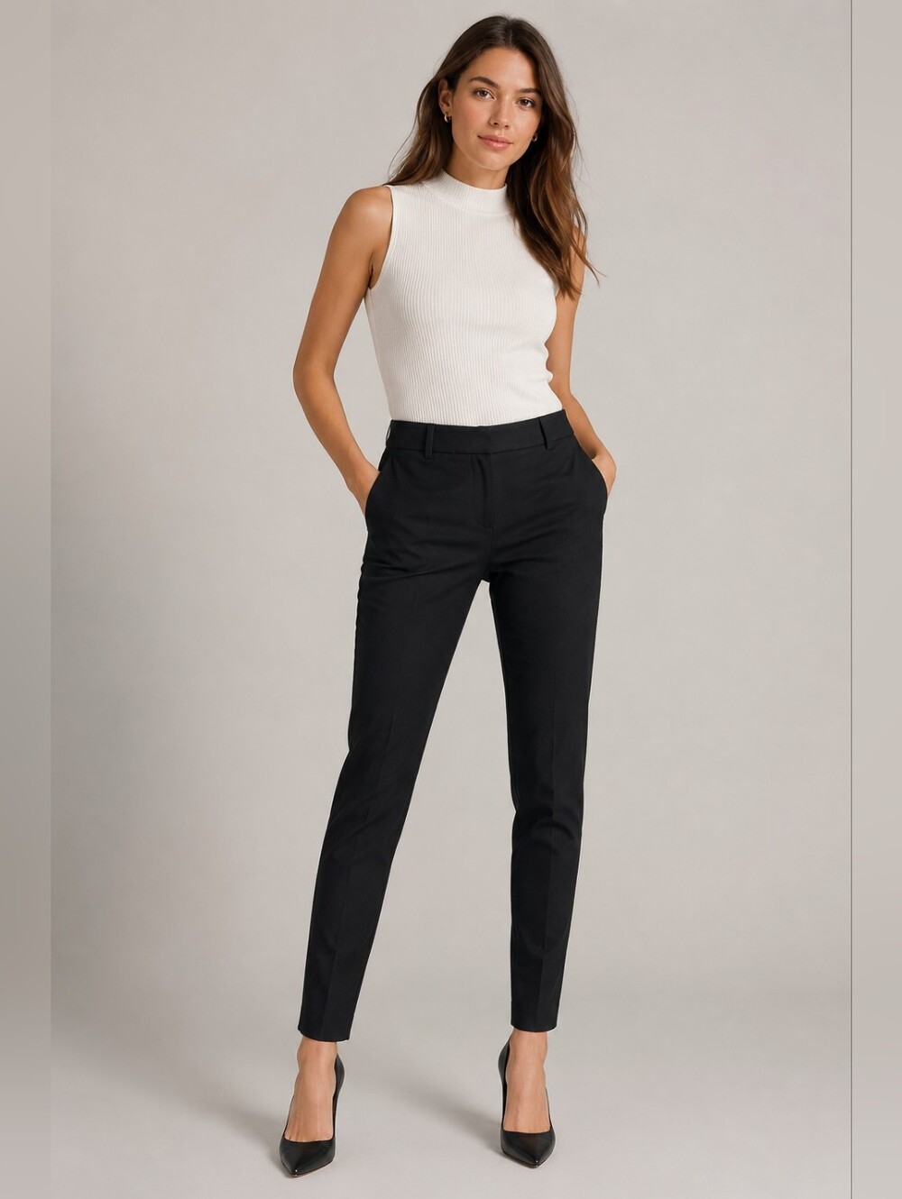 Express Black Slim Fit Dress Pants Size 0